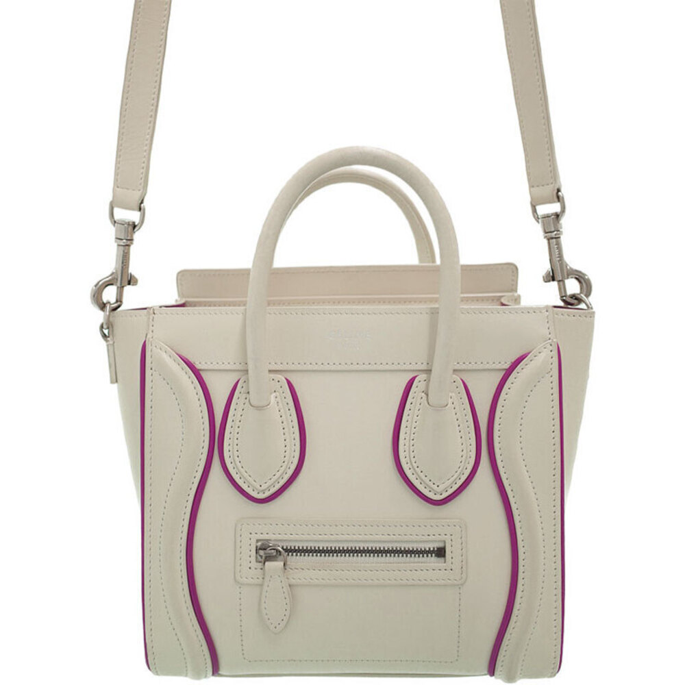 Celine Luggage Shopper Leather Shoulder Bag